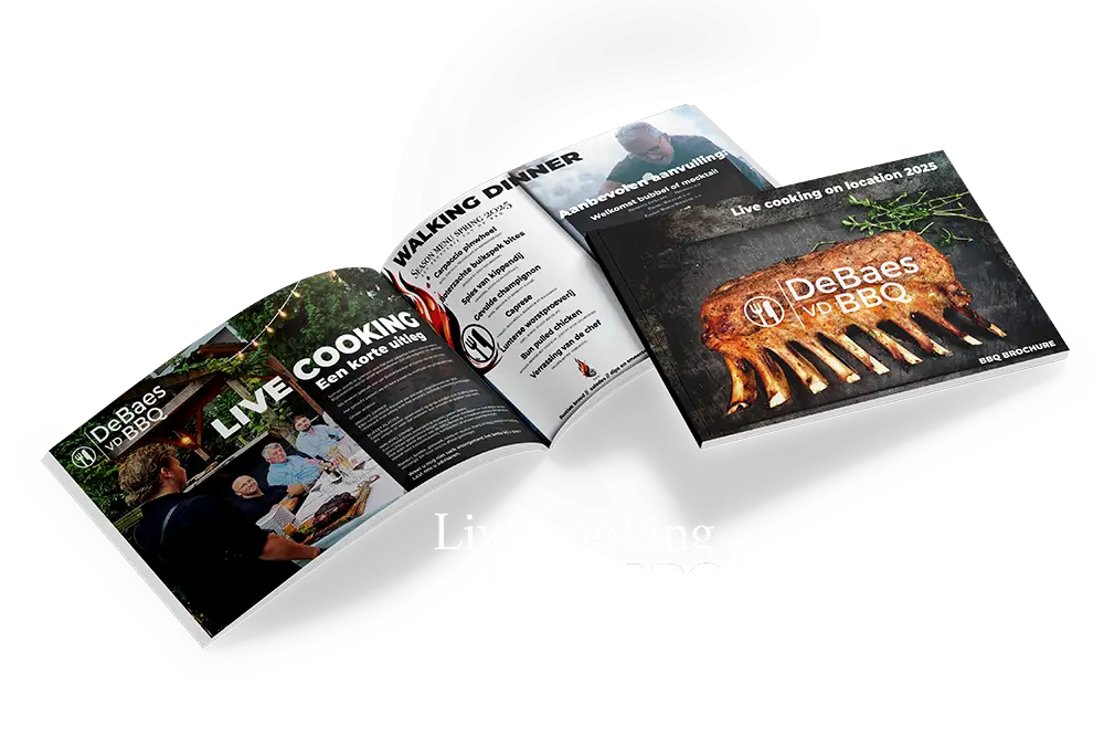BBQ Smoker Trailer Catering van DeBaes van de BBQ